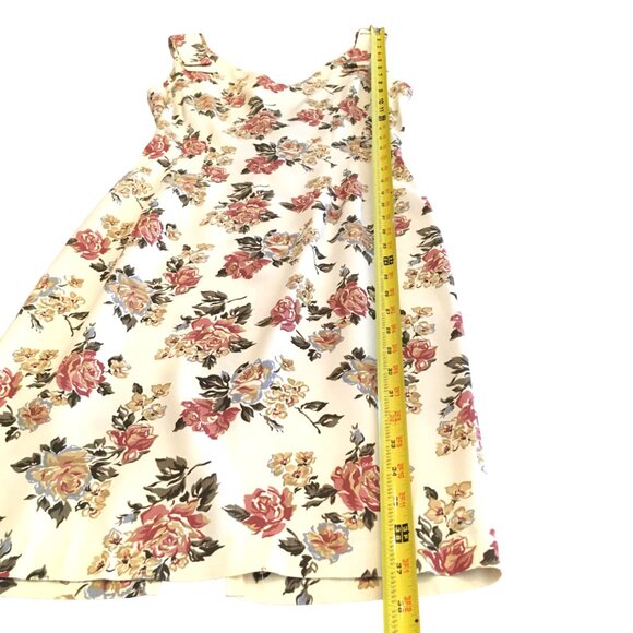 1990 Breakin Loose Dress Vintage Mauve Cocktail Sleeveless Floral Women’s Size 2 - Picture 11 of 13